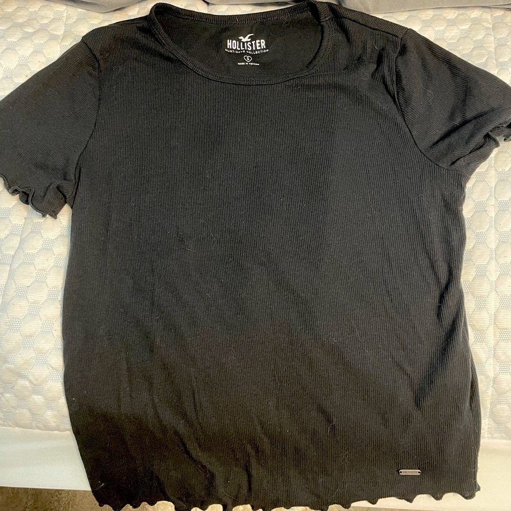 Hollister black shirt size S